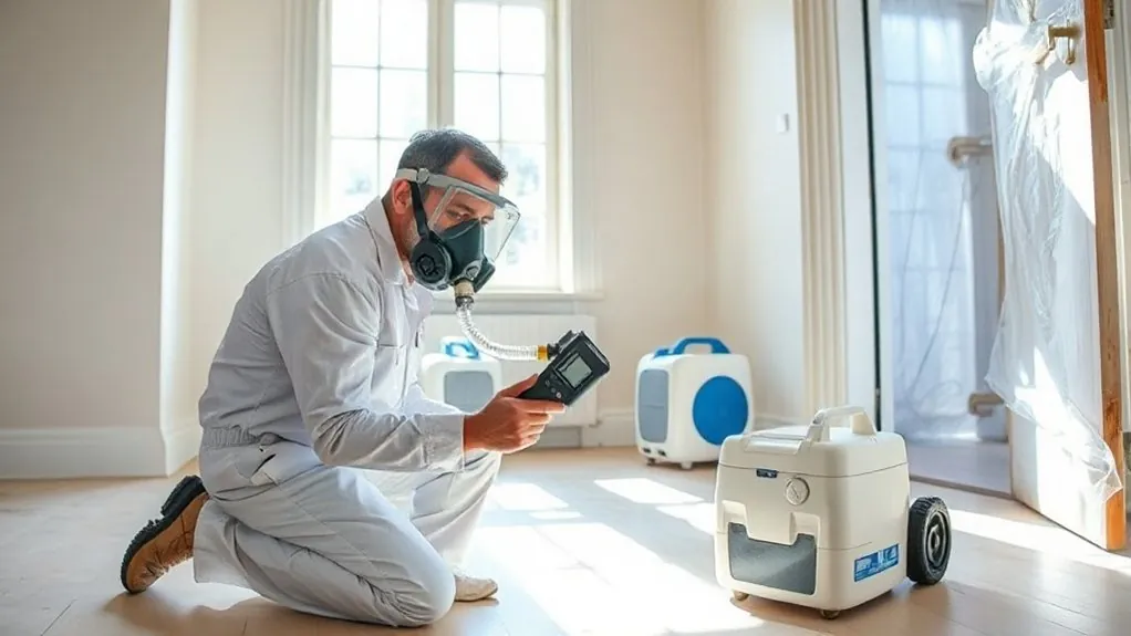 4-Stage Clearance Testing in Clapham Junction — HSE-licensed specialists